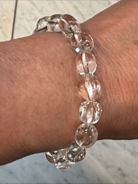 Rock crystal Bead Stretch Bracelet - Women Jewelry